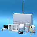Funkalarmanlagen Grundset JK-06 System 6000, Funkalarmanlage mit Festnetz-Kommunikationsmodul